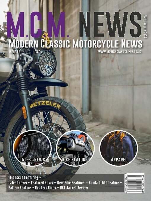 Title details for Modern Classic Motorcycle News by Modern Classic Motorcycle News - Available